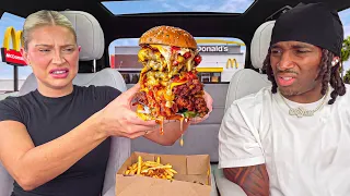 We Tried The Internet’s Craziest Fast Food Orders | Charles and Alyssa