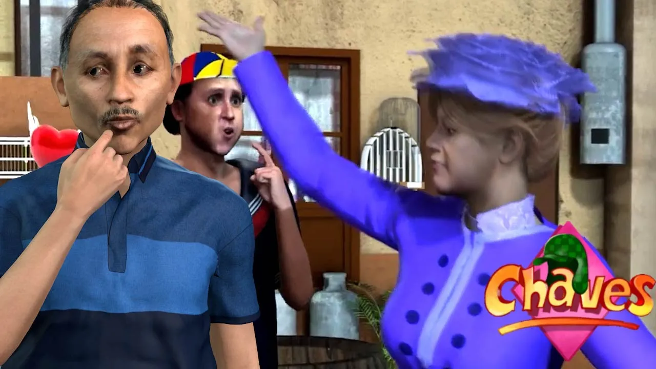 CHAVES - CANETA AZUL. VALE A PENA RIR DE NOVO