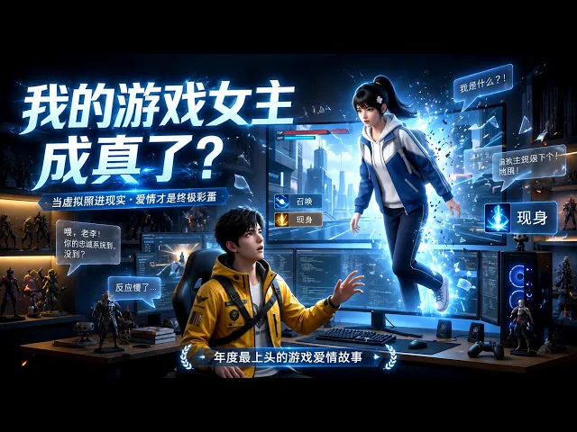 我的游戏女主成真了?