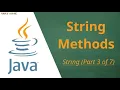 Java String Methods
