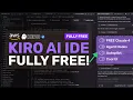 Download Lagu AWS Kiro AI IDE: This FULLY FREE AI Editor w/ Claude 4 Sonnet is ACTUALLY AMAZING!