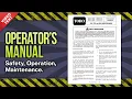 Operator s Manual Toro 524 724 824 Snowthrower 38040 38050 38080 1987