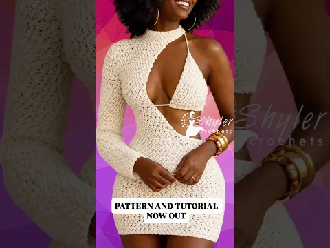‼️ WARNING : NEVER test my crochet skills: you’ll get better #shylercrochets #crochet #crochetdress
