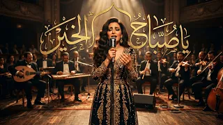أجمل أغنية طرب عربية        يا صباح الخير يا اللي معانا دندنها