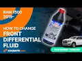 How to change the Front Differential Fluid 2019 - 2025 RAM 1500