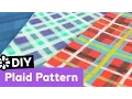 DIY Plaid Pattern Sea Lemon