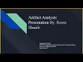 Artifact Analysis