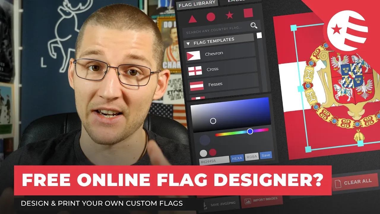 🎌 Free Online Flag Designer ~ What is... Flagmaker & Print?