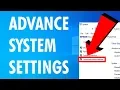 Windows 10 - SYSTEM PROPERTIES
