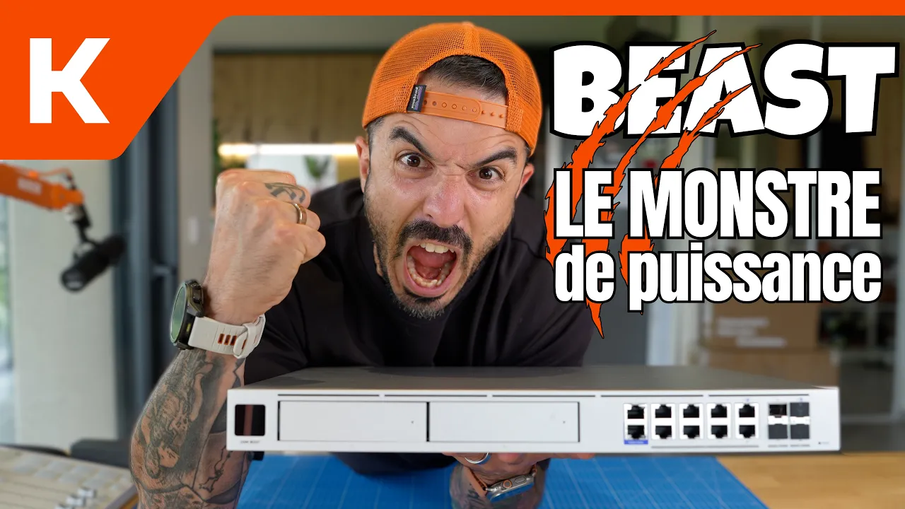 Test en français de la Dream Machine Beast, console réseau UniFi pour la maison