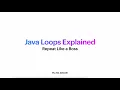 Java for Beginners Loops Explained part 1 Learn Java Programming Easily