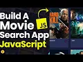 Create Your Own Movie App Step-by-Step JavaScript Beginner Project