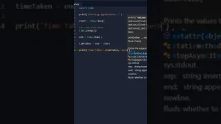 Measure Program execution time in python