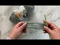 How To Single Crochet 3 Stitches Together sc3tog Decrease