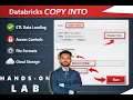 Databricks COPY INTO Hands on