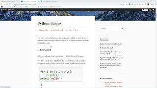 Python For Data Science Lesson 10 Loops For and While