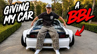 Giving My Car a BBL😳🍑 (widebody S14)