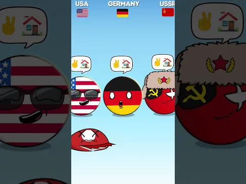 PERFECT WORLD? 😱 #countryballs