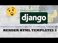 Django Template Variable Django Template Conditionals Django Template Loop Django Template Filters