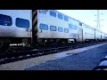 Outbound MD-W Metra Rail Train Heading West from Chicago stopping at Berkley Station