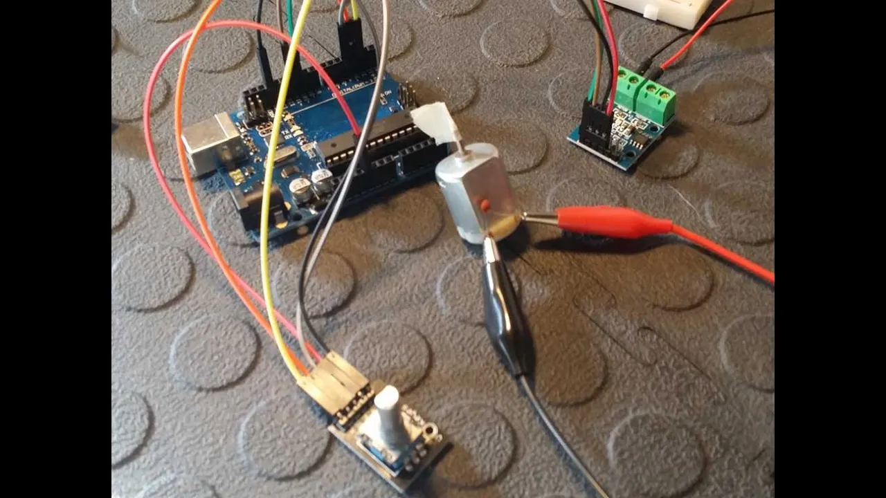 Control a DC Motor using the L9110S driver and a Rotary Encoder with an Arduino - Tutorial