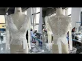 Sleeved Lace Bridal Bolero with Straps Crepe Corset