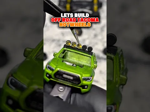 How to build off road Tacoma Hotwheels #hotwheels
