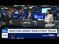 Jersey Mike s CEO Charlie Morrison s on NYSE debut