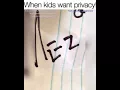 Lagu When kids want privacy (WHITE KIDS VS BLACK KIDS)