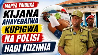 MAPYA YAIBUKA SAKATA LA KIJANA KUPIGWA NA POLISI HADI KUZIMIA "RPC AFUNGUKA" -MAJIRANI WACHARUKA