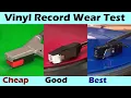 Download Lagu Three-way vinyl record wear test