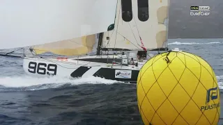 Finish Mini Transat Eurochef Leg #1 (English) Report #8 Tanguy, Fabio and Pierre 1-2-3. What a race!