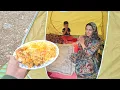 Download Lagu A homeless mother with her children waiting for a helping hand