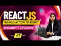 Introduction to React JS React Tutorial for Beginners 2026 by Neha Ma am