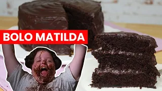 O Bolo de Chocolate da Matilda Igualzinho ao Filme!