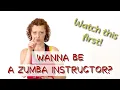 Wanna become a Zumba instructor? Watch this first!