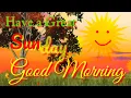 Good Morning Sunday Inspirational Quotes Animated