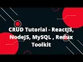 CRUD Tutorial - ReactJS NodeJS MySQL Redux Toolkit