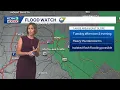 NorCal forecast Heavy thunderstorms in the Sierra Tuesday