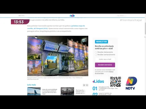 Tem sorteio para Gênova, destino final da regata The Ocean Race