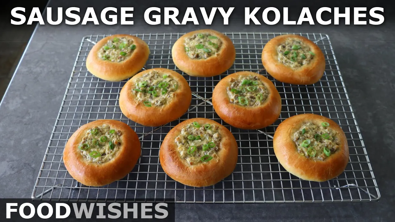 Sausage Gravy Kolache - Food Wishes