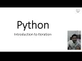 L9 Python Iterations While Bangla
