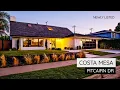 Modern house for sale 1859 Pitcairn Dr Costa Mesa CA 4 bed 4 bath