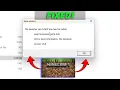 the launcher cant start you need to install java 8 in minecraft fixed