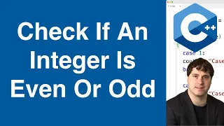 Check If An Integer Is Even Or Odd C Example