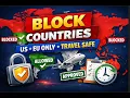 Block Countries in Microsoft Entra Conditional Access Travel-Safe US EU Only Secure Exceptions