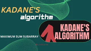 kadanes s Algorithm Largest Sum Contiguous Subarray Java CODICTIVE