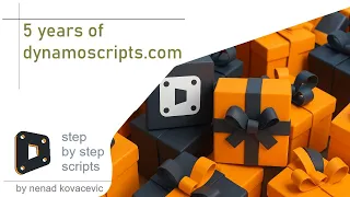 5 years of dynamoscripts com - scripts are now Free