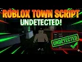 THIS IS THE BEST ROBLOX TOWN SCRIPT NEVER DETECTED AIMBOT ESP NOCLIP FLY ETC