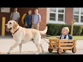 Lagu Barton The Dog Picks Up His Little Owner From School!